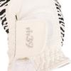 MIC 39 GOLF FIT39 Left Hand Size L Glove, Unisex, MGF-220N, (for Right-Handed Players), Zebra/White,