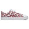 Fila Hagt X  1911 Leather Comfortable Durable Low-Top Sneakers Men Sneakers White Red F12M222207FWF