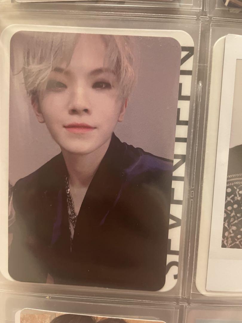

[USED] SEVENTEEN Woozi Qingdao autograph session trading card