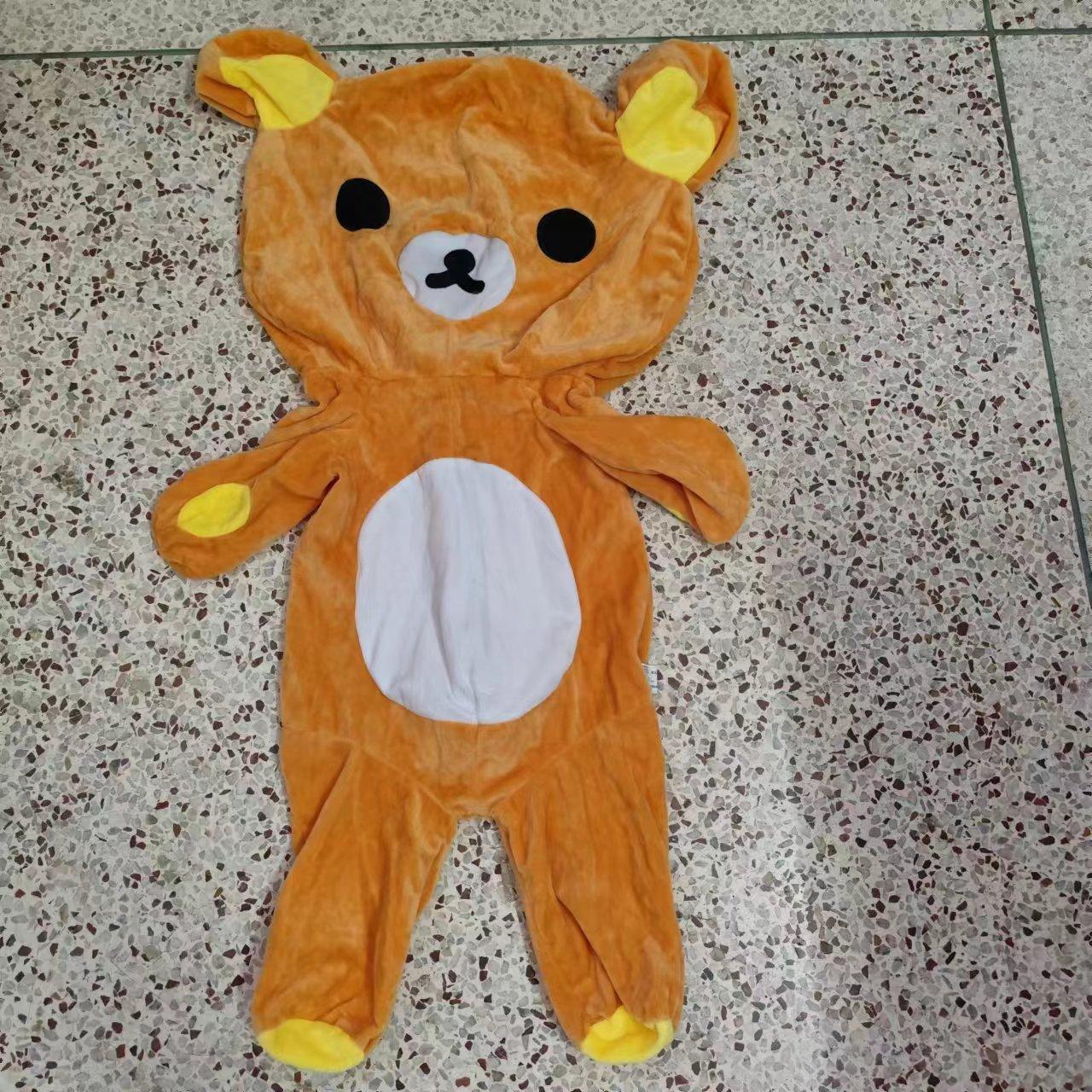 

35-80 см Rilakkumas Teddy Bear Skin UNstuffed Animal Подушка Плюшевая кукла Мягкая игрушка Без наполнителя 80cm