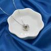 Titanium Steel Peach Heart Series Necklace Women Give Girlfriends Simple Light Luxury Temperament Necklace