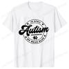Basic Clothing Unisex Clothes Autism Awareness Print T Shirt Trend Summer Tops Fashion Short Sleeve Tees Autism Graphic Tshirt