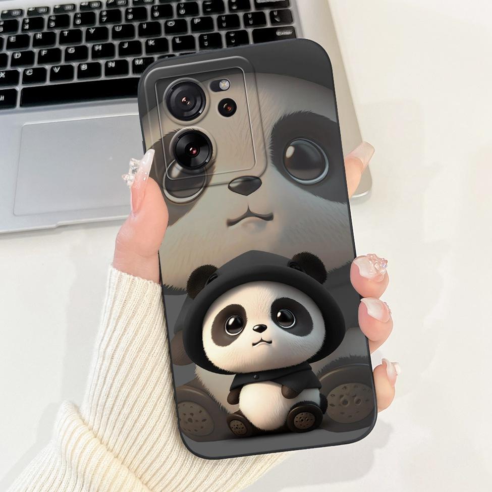For Xiaomi 13T Pro Case 13T Silicone Cute Cartoon Cat Fashion Luxury Funny Shockproof Back Cover For Xiaomi 13T Phone Case Funda