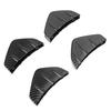   Rr Spoiler   Fin Tail Lower Bumper Lip Diffuser Splitter with Buckle