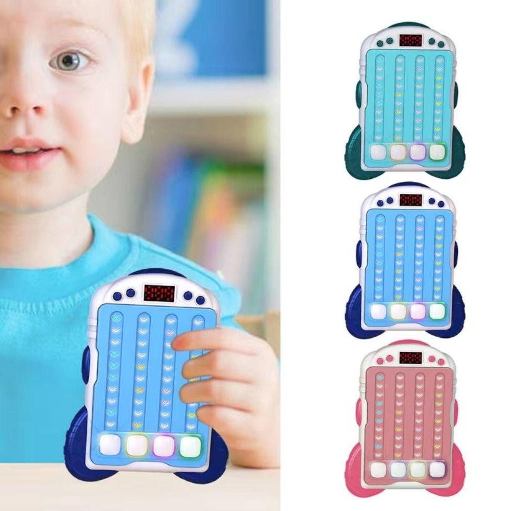 

Quick Push Plastic Musical Rhythm Toys Music Beats Electronic Board Game Kids Teens зелений