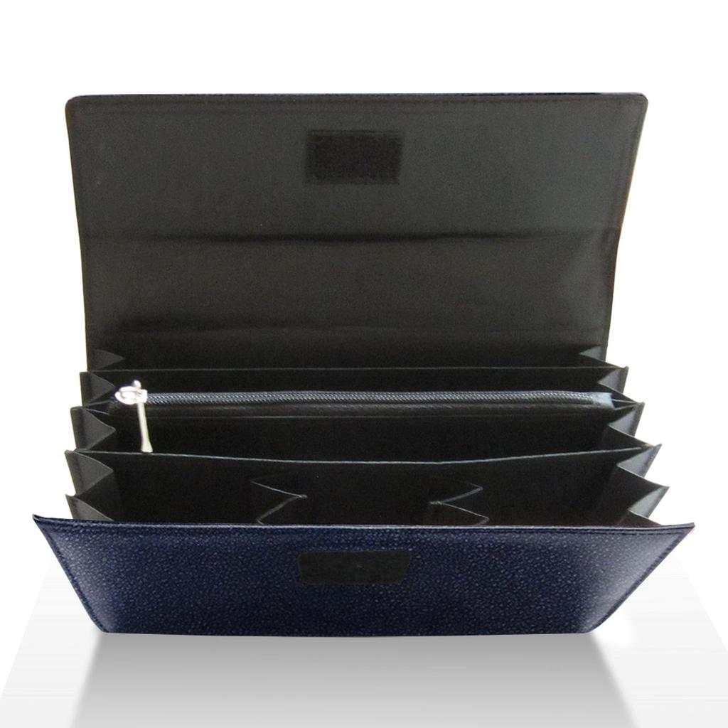 Collect Accordion Navy Multi-Case, Style, Blue, CP-34V-BL