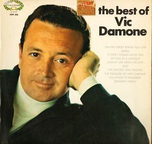 

LP Record VIC DAMONE - The Best Of Vic Damone SHM545 Hallmark Record 1968 UK Pop Used