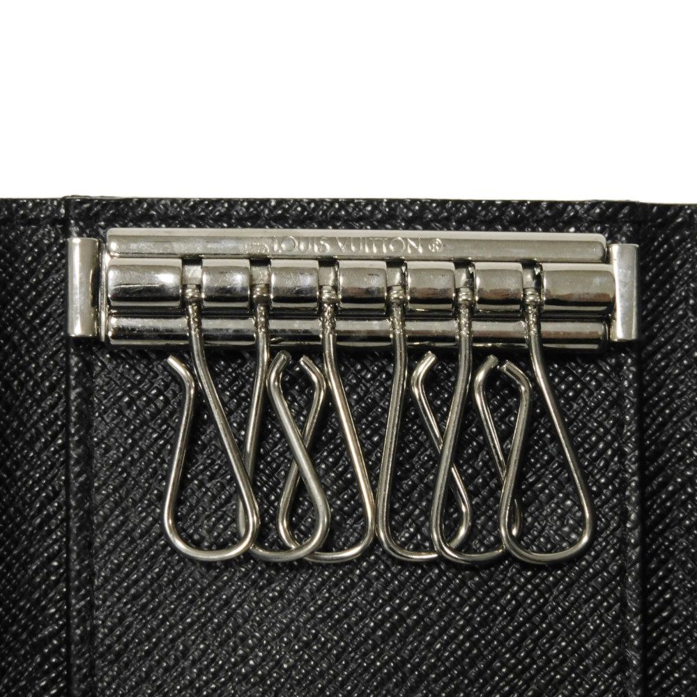 Used 12564 Multicles 6 N62662 7949 Old Model Logo Black Gray 6-Row Black Damier Graphite Noir Men's from Japan AUTHENTIC