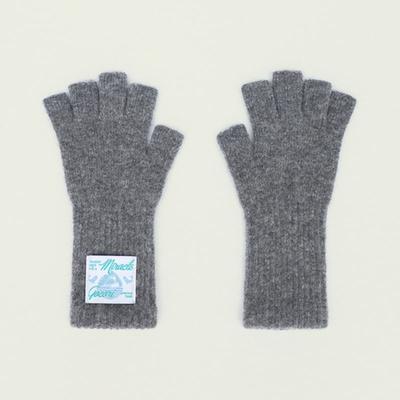 GOCORI FINGERLOSE LANGE HANDSCHUHE - GRAU