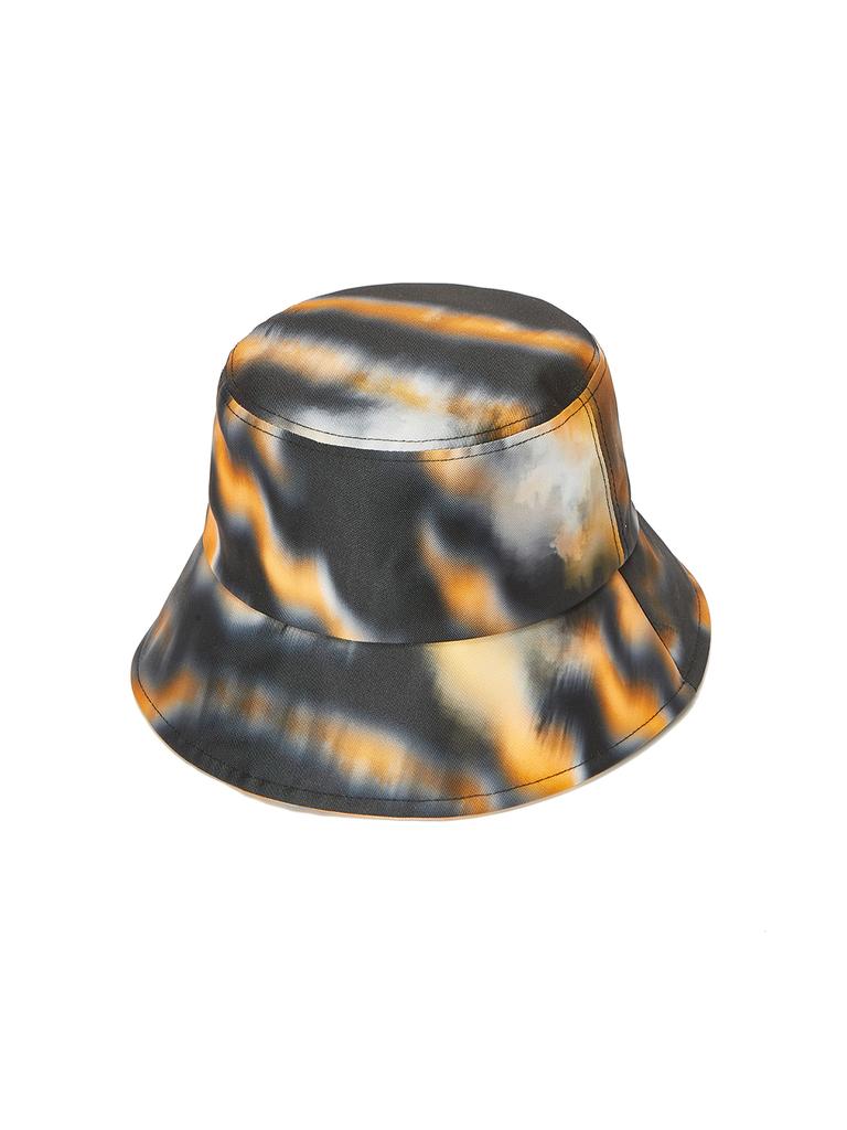 VEGAN TIGER Print Bucket Hat (Yellow)