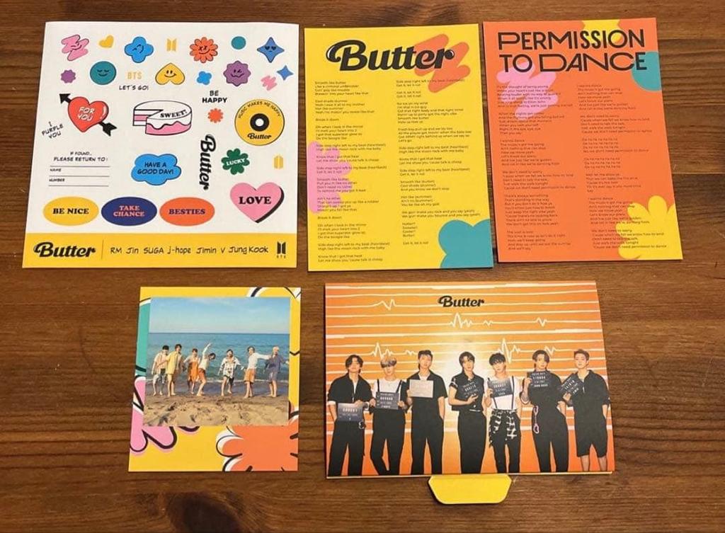 [USED] BTS Butter Album with Bonus