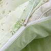 New Spring Duvet Cover Class A Double Yarn Printed Knitted Cotton 3-4 Piece Quilt Bed Sheet Pillowcase Small Fresh Bedding