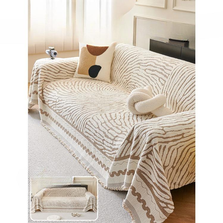 Light Luxury High-Grade Sofa Cover Cloth Autumn and Winter Sofa Cushion Non-Slip Sofa Cover Thickened Fleece Sofa Towel Cover Blanket