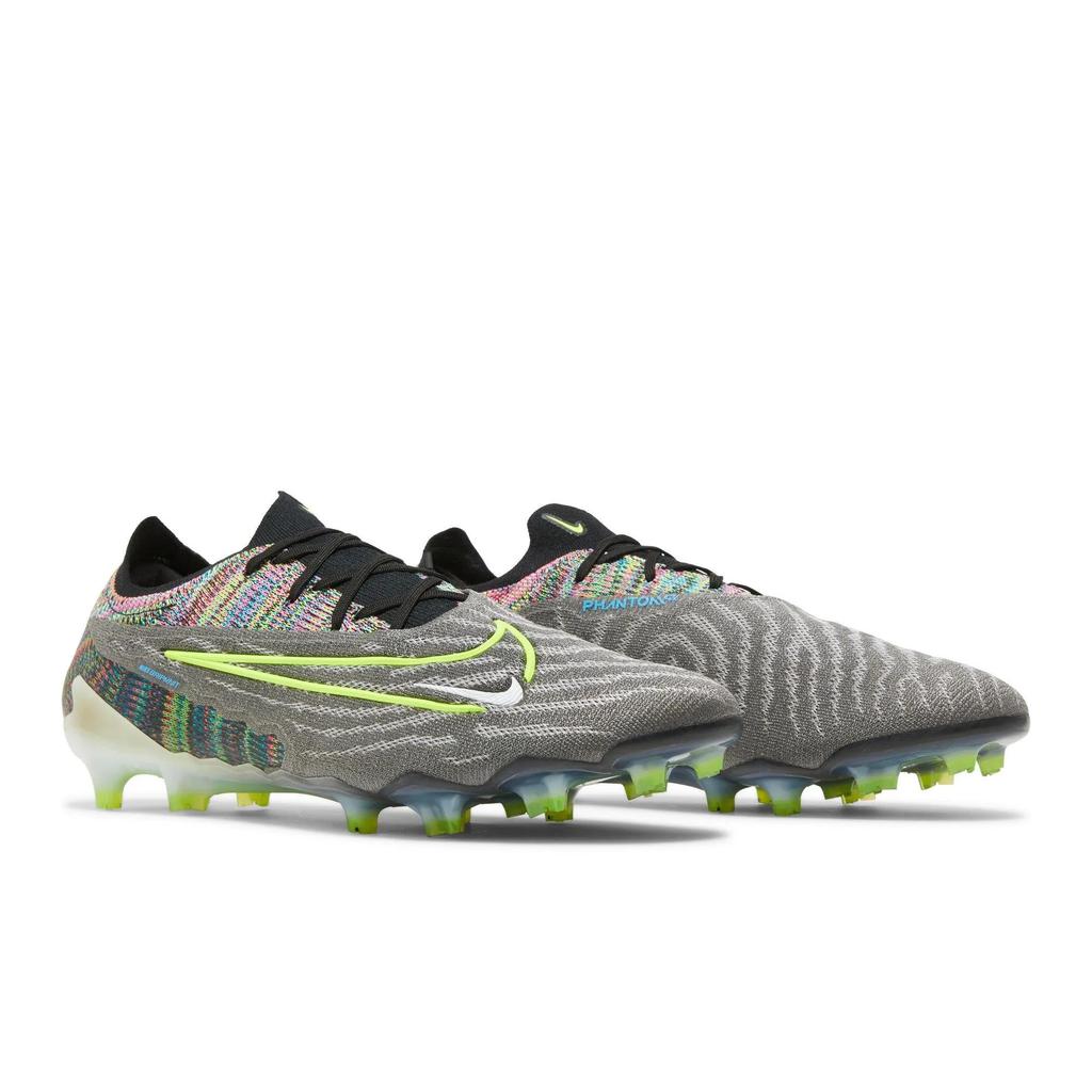 Nike Phantom GX Elite Gripknit Fusion FG 'Link Pack' (Unisex) Black / White / Blue Glow / Volt Soccer Shoes DV6971 071