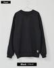 Carhartt Crew Neck Plus USA Solid Size M Men's Sweatshirt, Size, Thick, Model, Fleece-Lined, Color, Black, [Used]