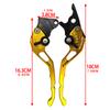 Motorcycle Brake Lever High Strength Aluminium Alloy Horn Brake Handle Left Disc Brake Rght Drum Brake Motorcycle Parts