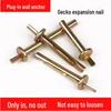 Color-Plated Self-Locking Drive-In Wall Plug Expansion Bolt