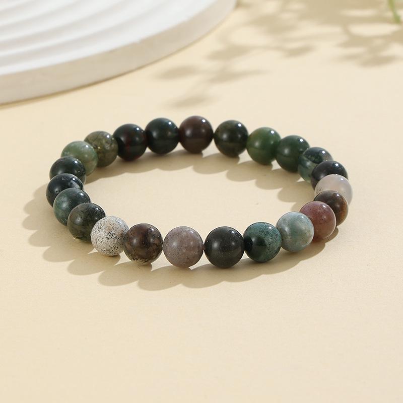 8mm Natural Stone Bracelet: Amethyst, Tiger's Eye, and Agate Jewelry