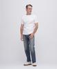 AVIREX DAILY MINI WAFFLE CREW NECK T-SHIRT 6143150 XL White
