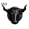 Retro Animal Head Hook Bull Hat Rack, Lightweight Wall-Mount Key Holder, Decorative Coat Creative Entryway Organizer Hook, Hanger for Home Wall