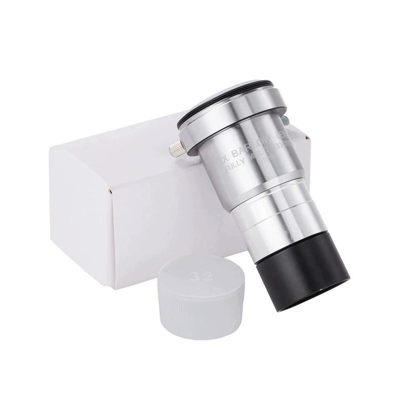 Proosol Pl 32mm Pl40mm Eyepiece 2x0. Teleconverter Astronomical Telescope 1.25-Inch Interface