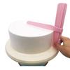 Cake Scraper Smoother Adjustable Fondant Spatulas Cake Edge Smoother Cream Decorating DIY Bakeware Tableware Kitchen Tool 1pc