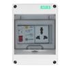 Surface Mount Distribution Box with 250VAC 10‑16A 3 Hole Socket MCB RCBO Circuit Breaker IP65 Waterp