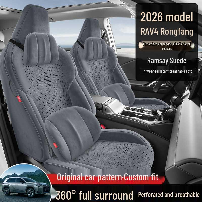 2026 Toyota RAV4 Seat Cover: Flocking, Dual Engine Compatible, All-Season Cushion