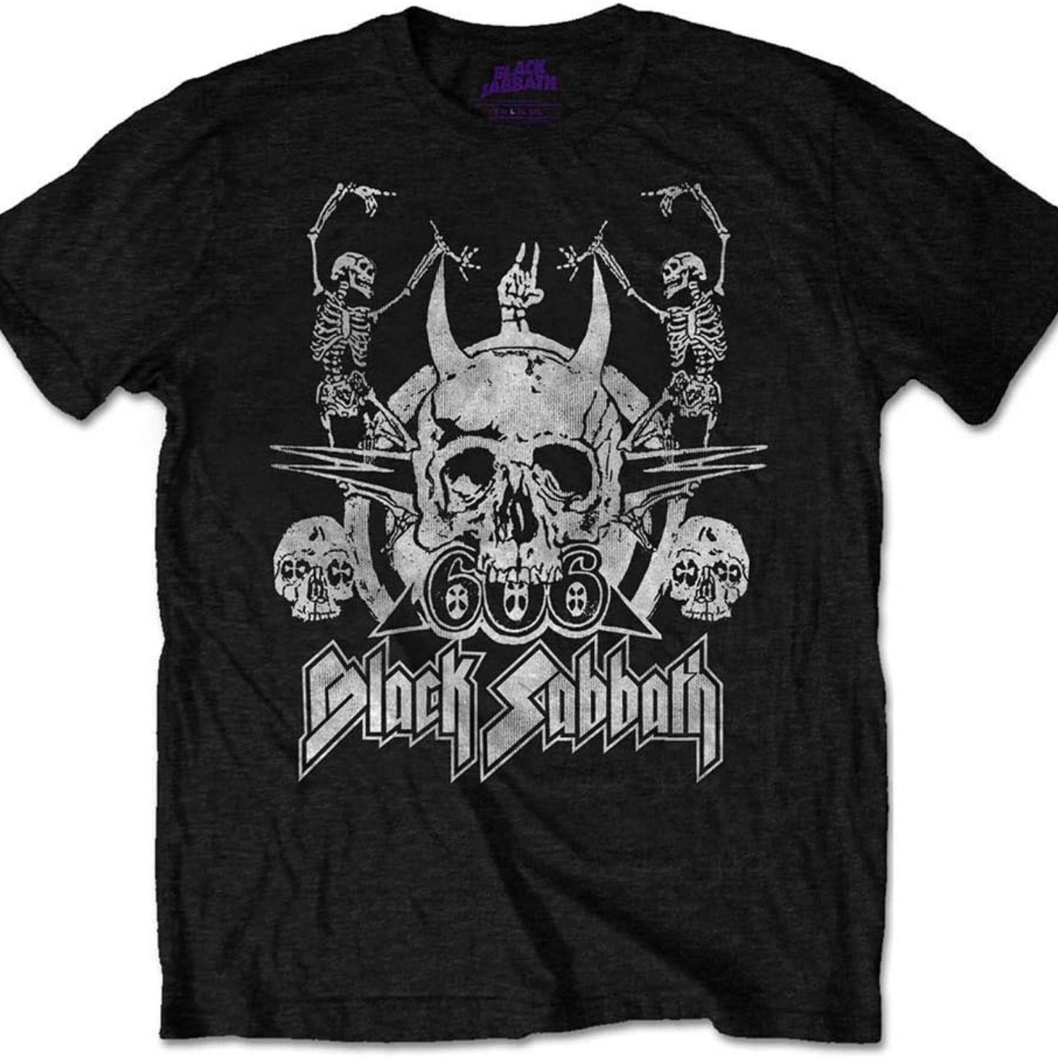 

Black Sabbath Men s Dancing T-shirt Large Black S