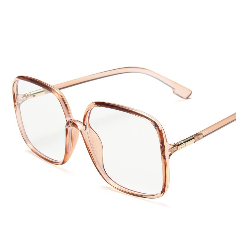 

Модные линзы переменного тока с защитой от синего света, мужские квадратные прозрачные линзы, компьютерные очки