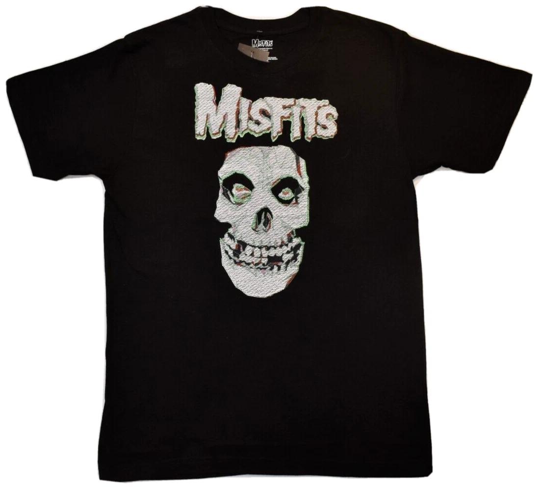 Misfits Threadpixel Mens Misfits Fiend Crimson Ghost Black T-Shirt NWT Medium 2XL
