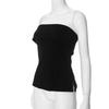 2025 Solid Tube Tops For Women Strapless Bra Turndown Slash Neck Lenceria Femenina Backless Bralette Femme Split Bandeau Top Sexy