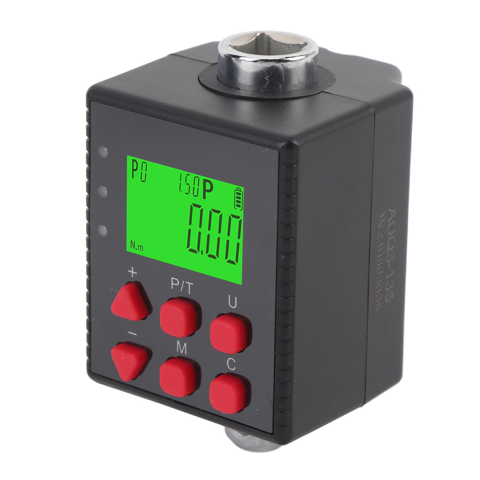 

38-дюймовый цифровой адаптер крутящего момента от 1,35 до 135 Н·м CW 2 процента CCW 2,5 процента Электронный адаптер динамометрического ключа 5