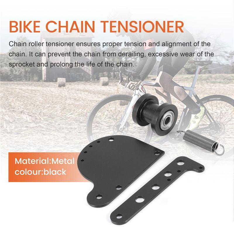 AA92-Chain Tensioner For Motorized Bicycle,Spring Loaded Chain Tensioner Compatible With 49Cc 66Cc 80Cc Engine Motorized Bike