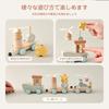 Mamimami Home Wooden Building Pull Marine Baby Birthday Gifts for Boys and Girls Blocks, Cars, Toys, Animals, Gifts, (Seal)