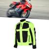 Men Motorcycle Riding Clothing Breathable Racing Reflective Clothes Full Protection for SummerM