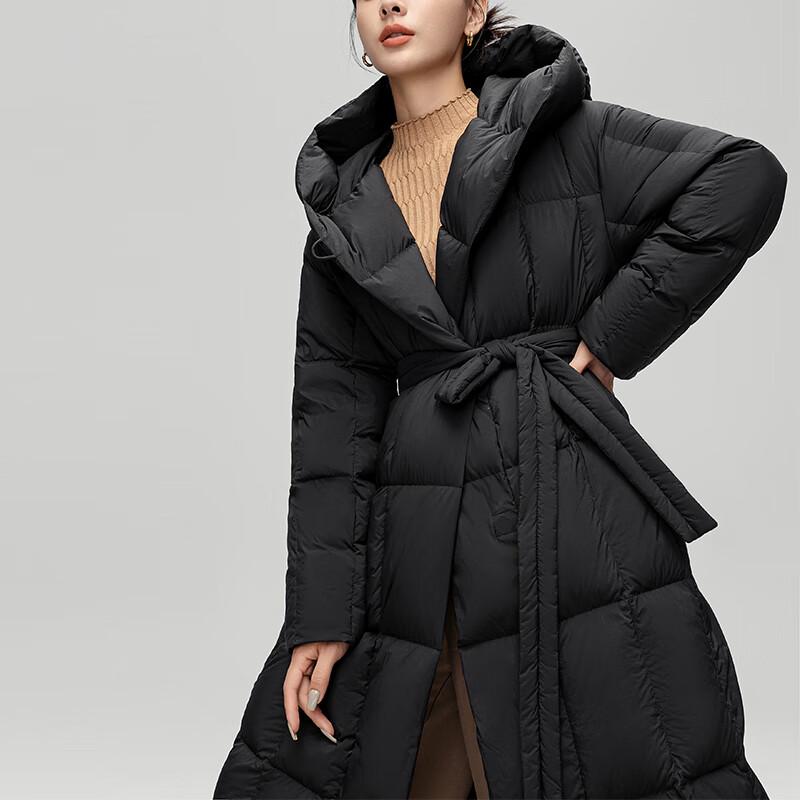 Yalu RS Women's Long Warm Hooded Down Jacket