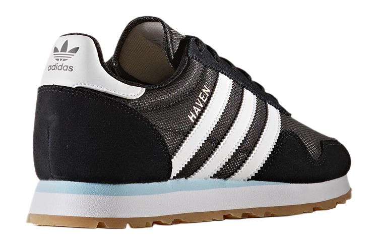 Women's Sneakers Adidas Originals Haven Low top Casual Shoes Women's Black Blue White