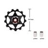 Adapter Pulley Set Roller Bicycle Metal Bearing Guide Wheels Hot-Rolled Carbon Steel Steel Bearing
