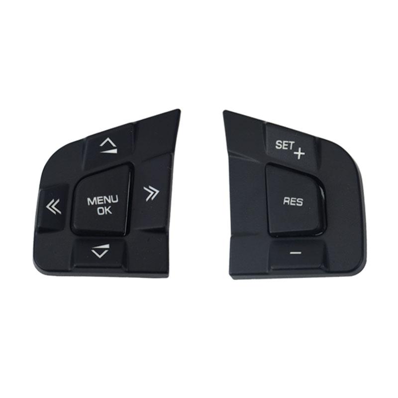 For Land Rover Discovery Freelander Car Steering Wheel Multifunction Control Switch Button Cover Cap Lid For Jaguar XE