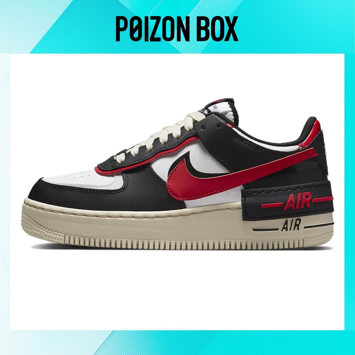 

Nike Air Force 1 Low Shadow Summit White University Red Black (Women s)