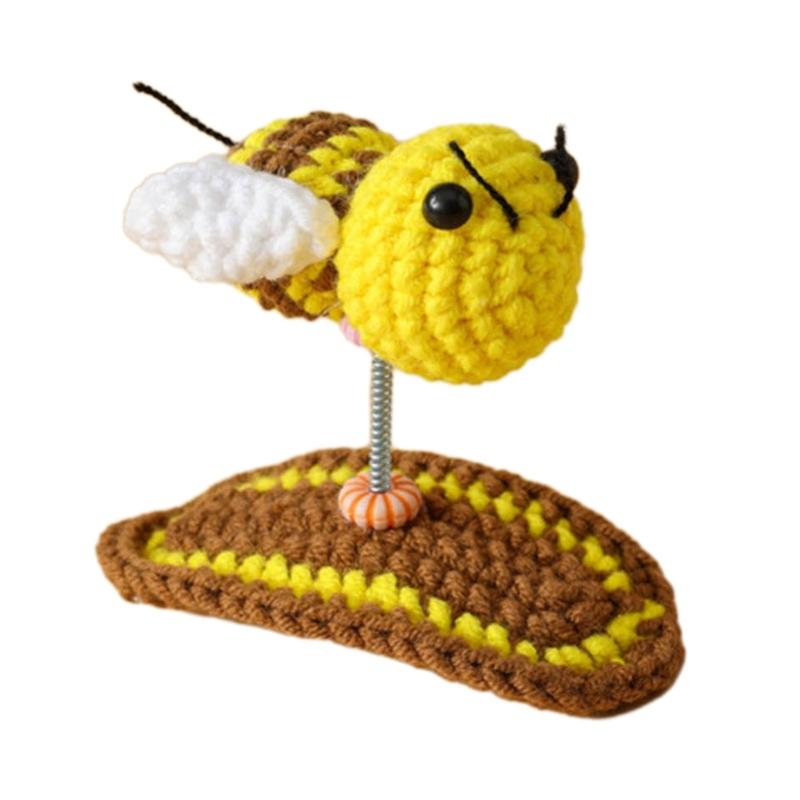 Creative Hair Clips Small Crochet Hairwear Accessories for Little Kids