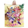Magical doReMi Girl Cartoon Blanket Lightweight Thin Fleece Comfortable Gift Throw Blanket Rug Piece