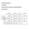 Langlebigkeit 16-Tasten 8-Pin-Matrix-Tastaturplatine Kompatibel für Raspberry-Systeme Externe Erweiterung Präzise Eingabe
