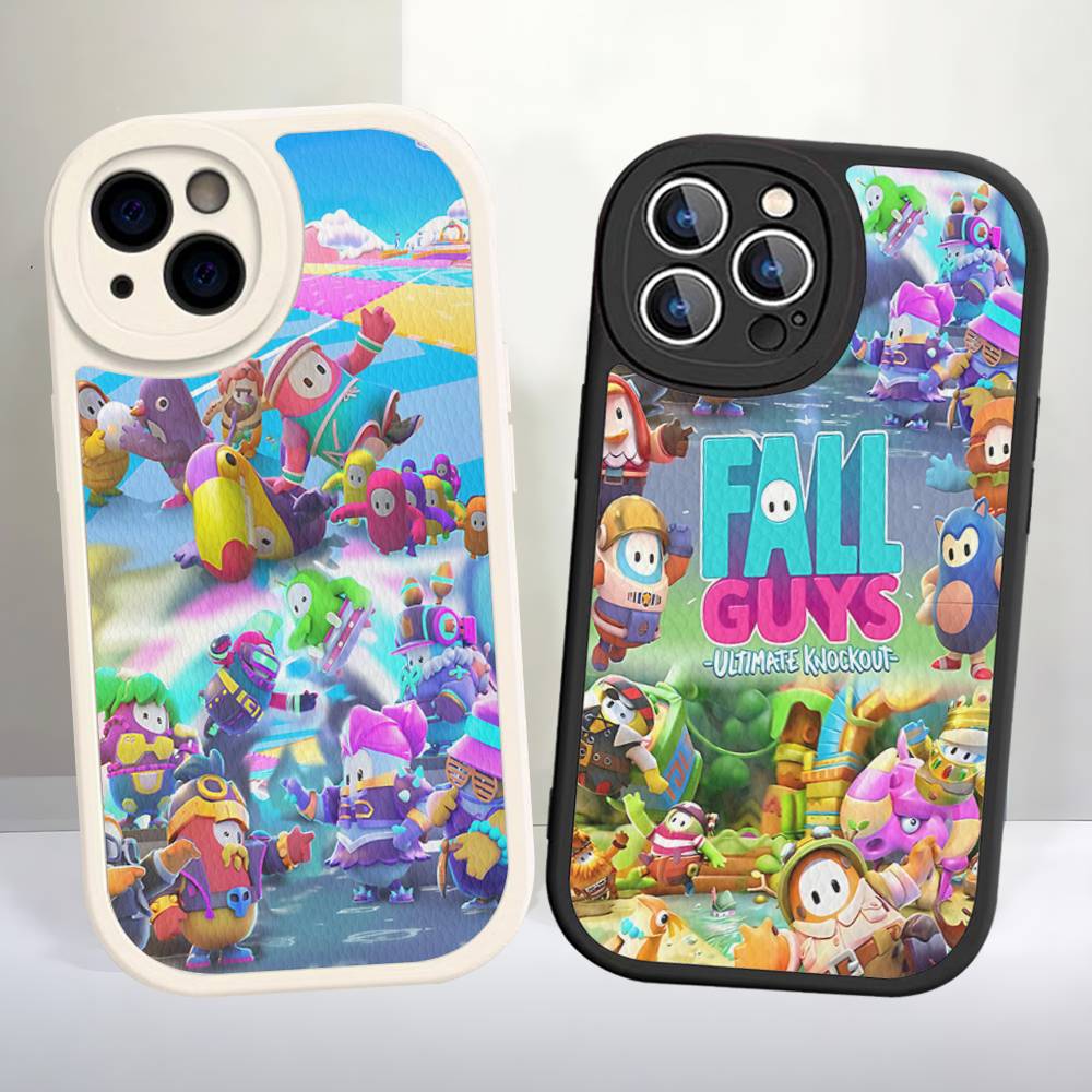F-Fall G-Guys Party Game Phone Case Hard Leather For IPhone 14 13 16 Mini 15 14 11 12 Pro Max Plus Fundas