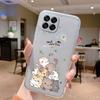 For Samsung Galaxy M33 5G Case Cute Cat Cartoon Protective Soft Silicone Phone Cases For Samsung M 33 GalaxyM33 Bumper Clear Bag