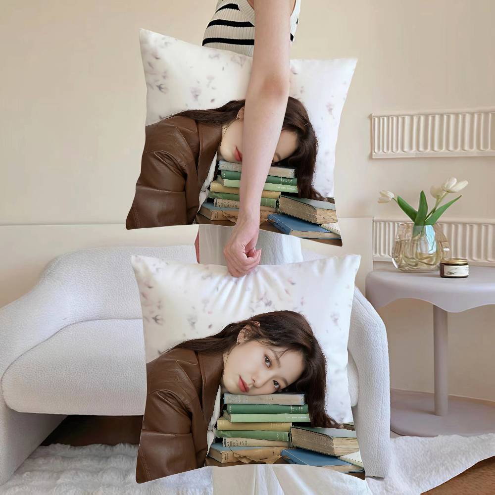 P-Пак Шин-хе Наволочка для подушки Диван и Гостиная Декоративные наволочки Пылезащитные и Клещезащитные Невидимая молния 12x12Inch