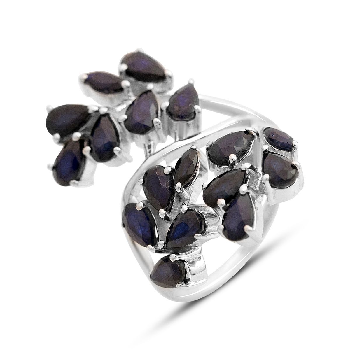 

Срібна каблучка з натуральним сапфіром 4.75ct, вага виробу 6,02 гр (2168843) 17.5 сапфіровий