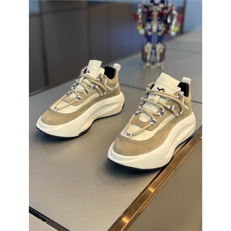 Herbst neue atmungsaktive Plateau Dad Shoes Freizeitschuhe