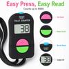 1/3/5/10PCS Portable Golf Stroke Counter Mini Score Clicker Electronic Scorer with Clip Golf Accessories for Outdoor Game 1